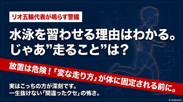 子どもの走り方をマスターする記事
